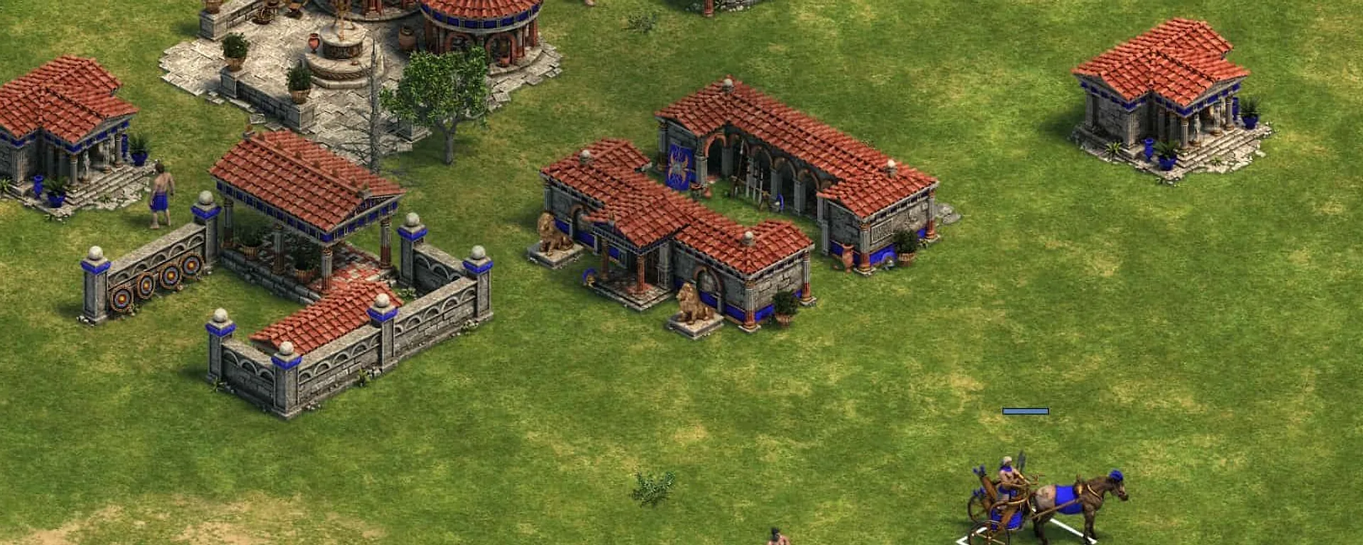 Age of Empires IV armies clashing with mixed unit compositions